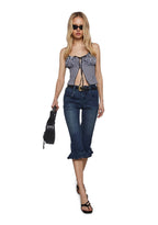 Summer Nites Capri Denim Pants