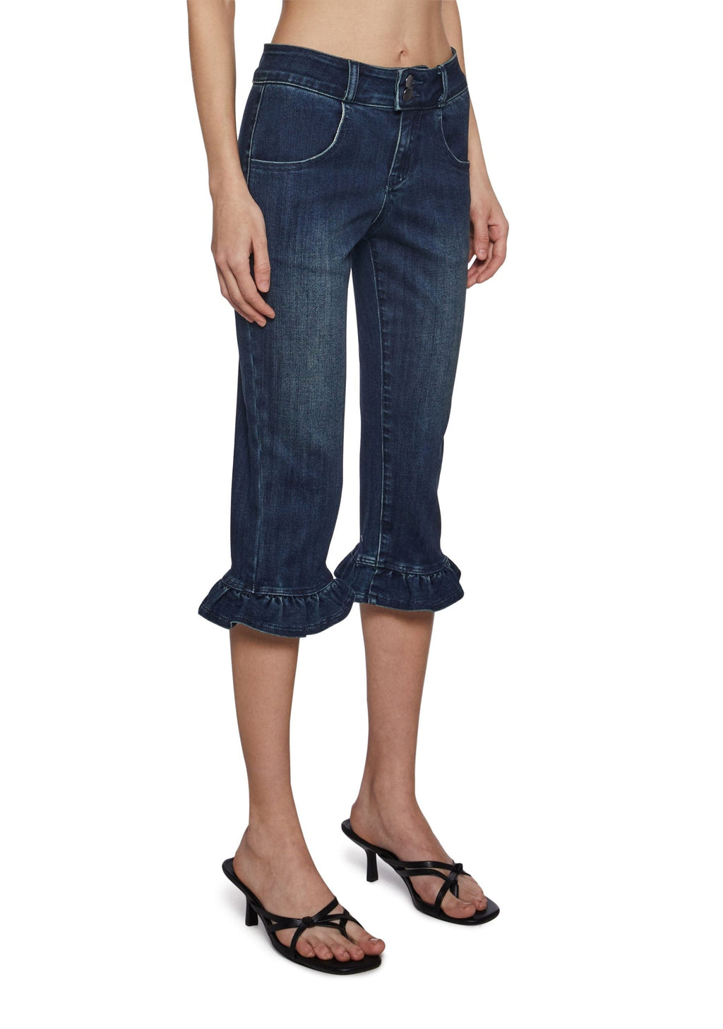 Summer Nites Capri Denim Pants
