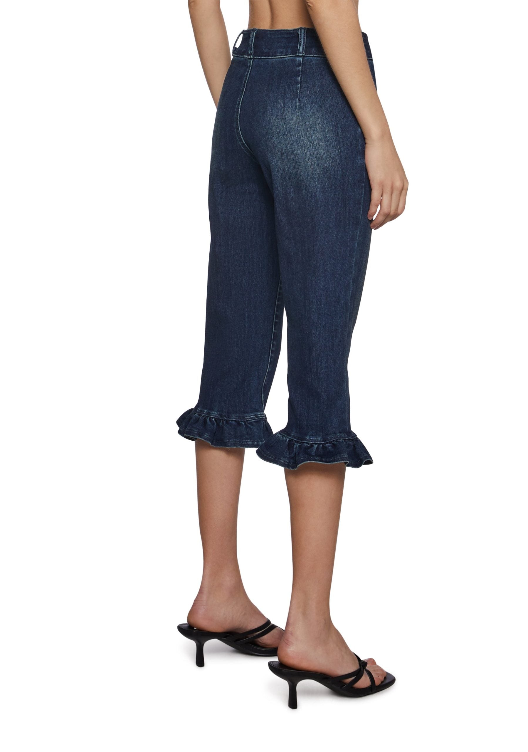 Summer Nites Capri Denim Pants