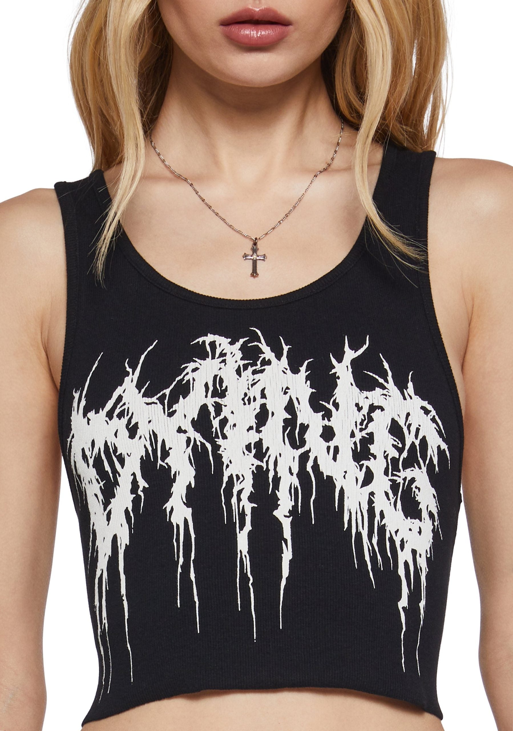 Dying Ribbed Tank Top
