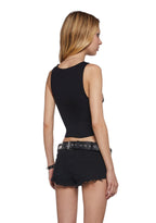 Dying Ribbed Tank Top