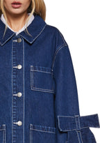 Rooftop Lounging Denim Coat
