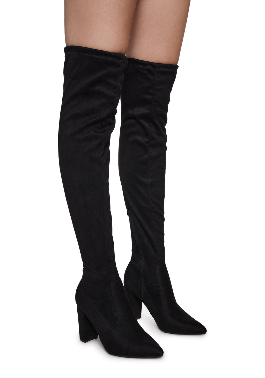 Flashy Guarantee Faux Suede Boots