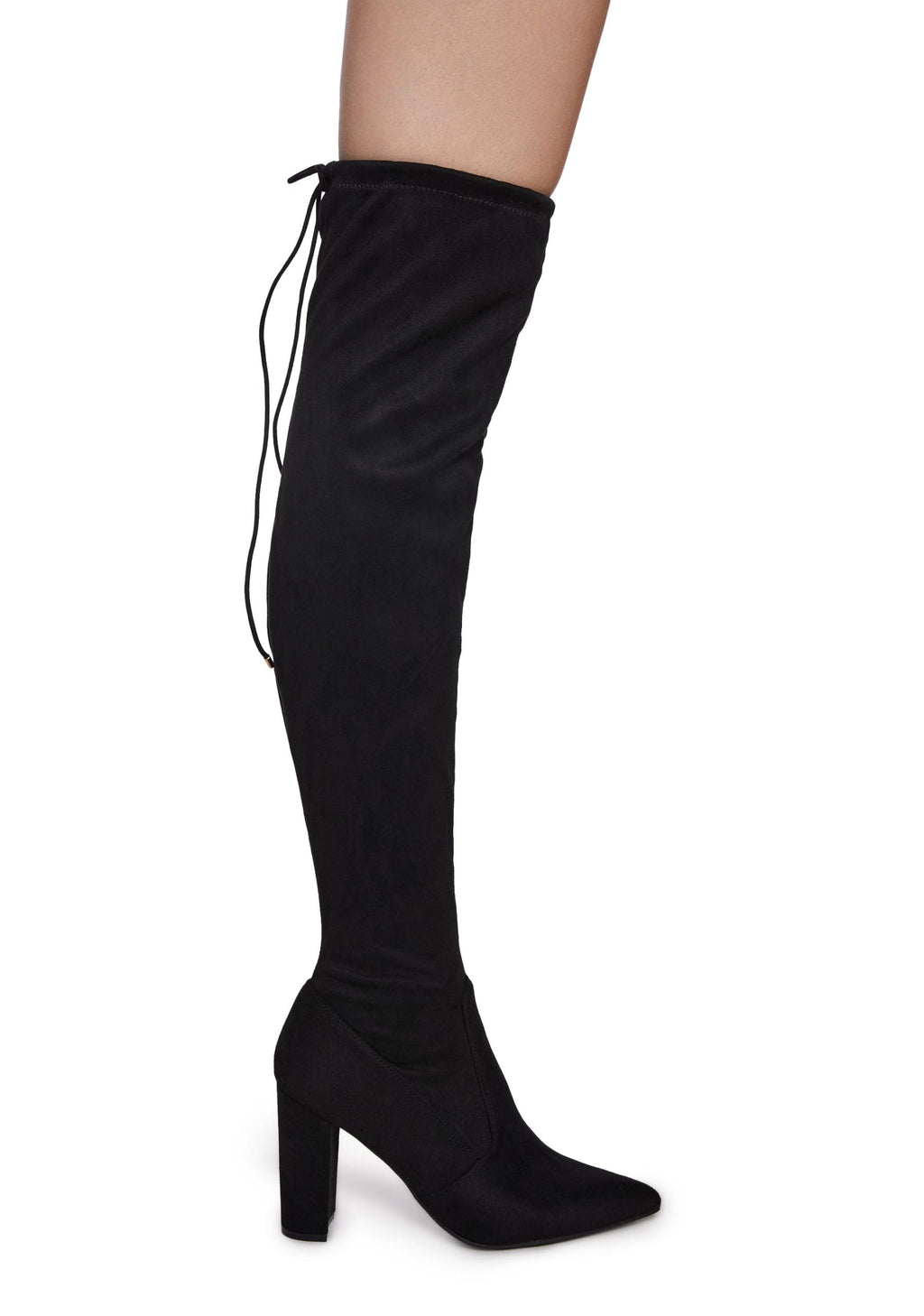 Flashy Guarantee Faux Suede Boots