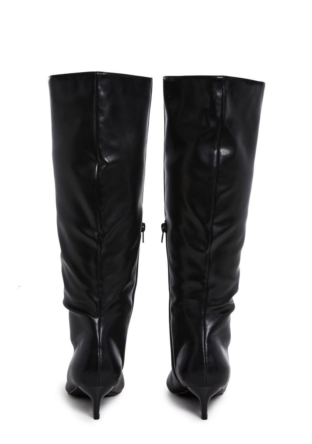 Elegant Tactics Knee High Boots – Black