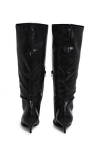 Elegant Tactics Knee High Boots – Black