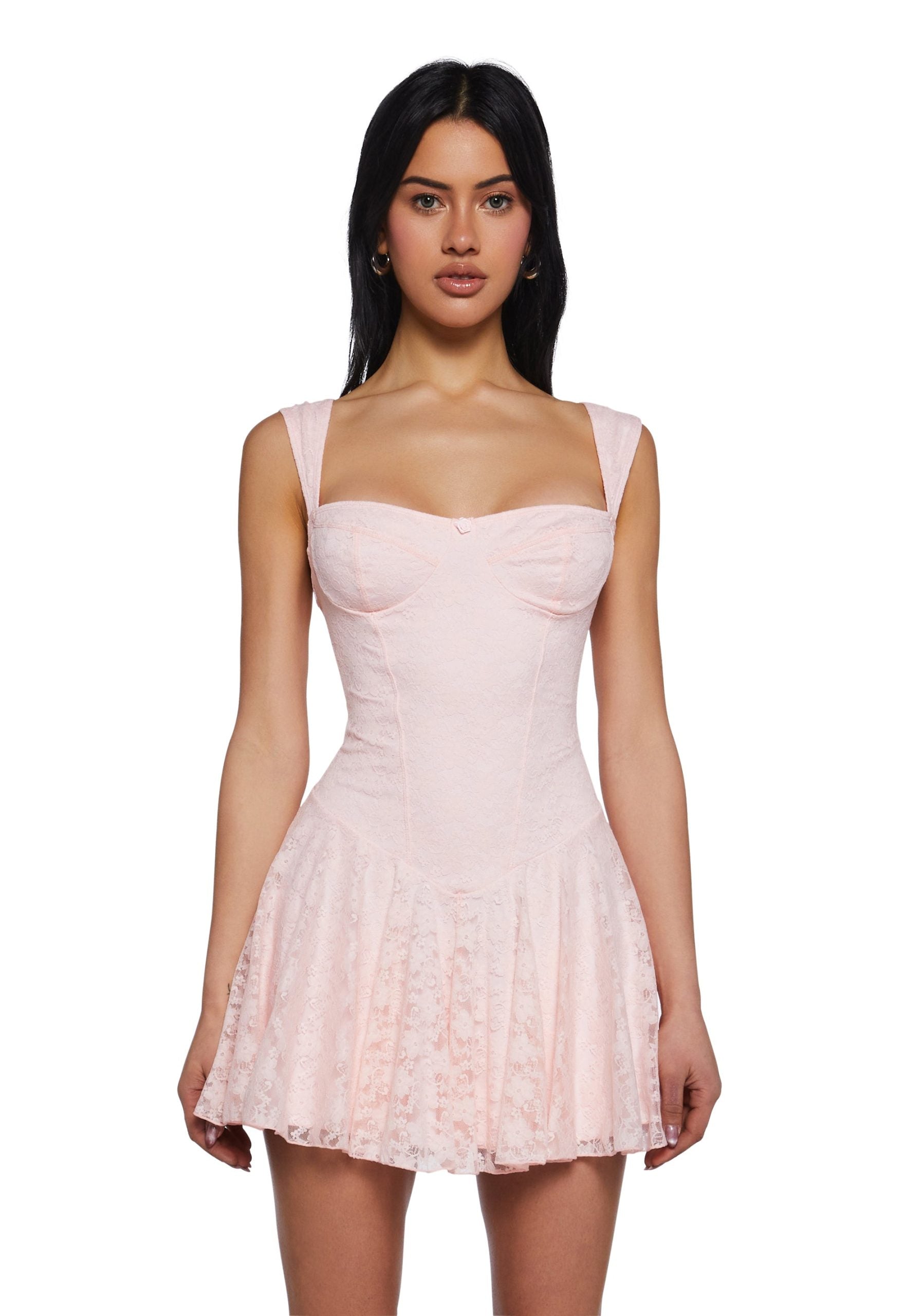 Perfect Date Mini Dress – Light Pink