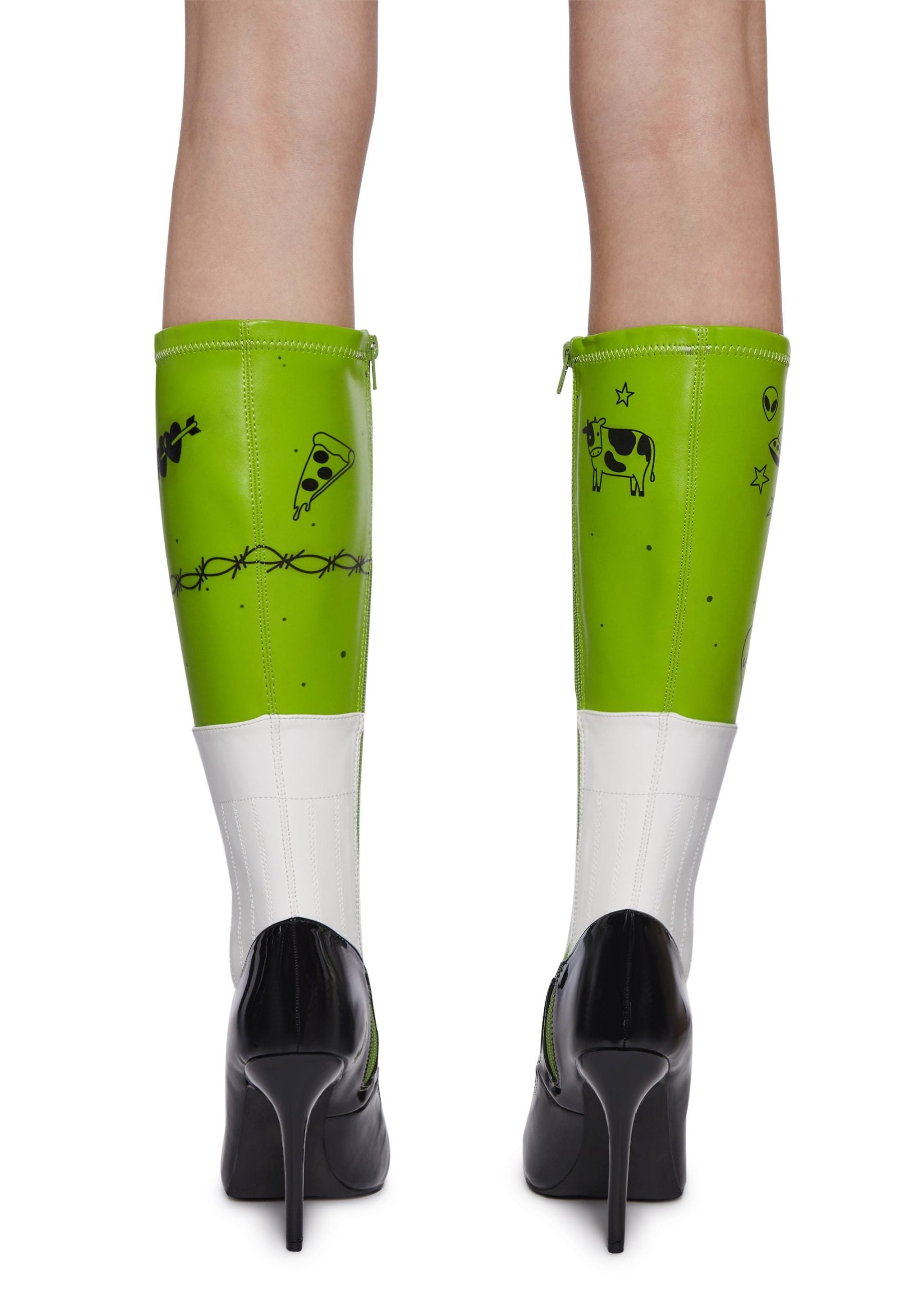 Cosmic Being Heeled Boots