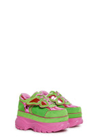 Groovy Butterfly Platform Sneakers