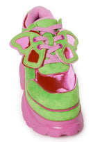 Groovy Butterfly Platform Sneakers
