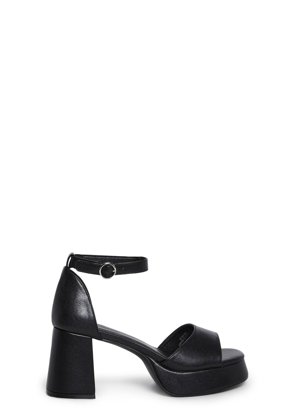 Soft Waltz Platform Sandals – Black