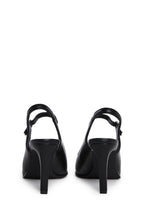 Preppy At Heart Pointed Toe Heels – Black
