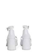 Soft Waltz Platform Sandals – White