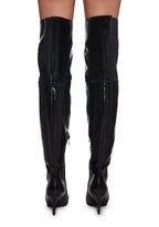 Tiernan Racer Thigh High Boots
