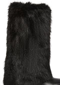 Ahsoka Foldover Flat Boots – Black