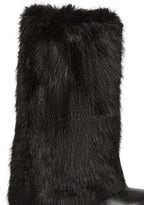 Ahsoka Foldover Flat Boots – Black