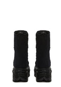 Stretch Sock Platform Boots