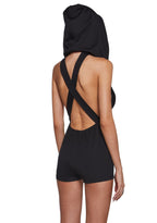 Tie Me Down Playsuit – Black