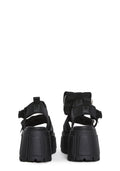 Utopia Platform Sandals – Black