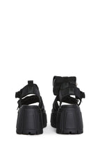 Utopia Platform Sandals – Black