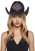 Von Dutch Cowboy Hat – Black