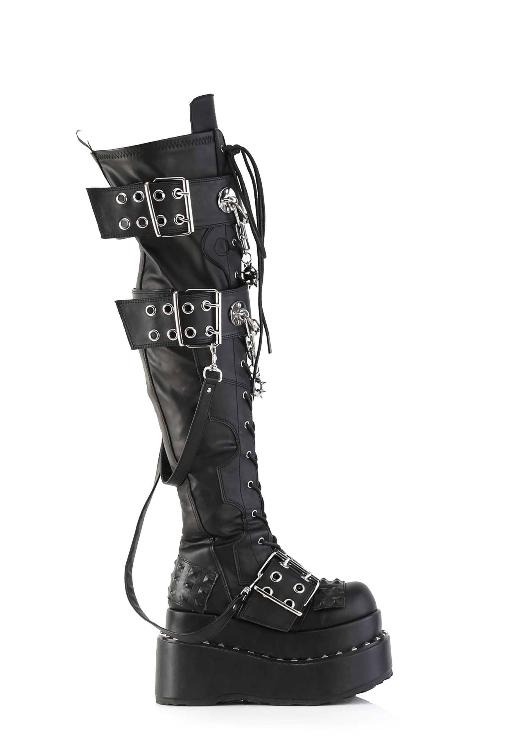 Bear-316 Platofrm Knee High Boots