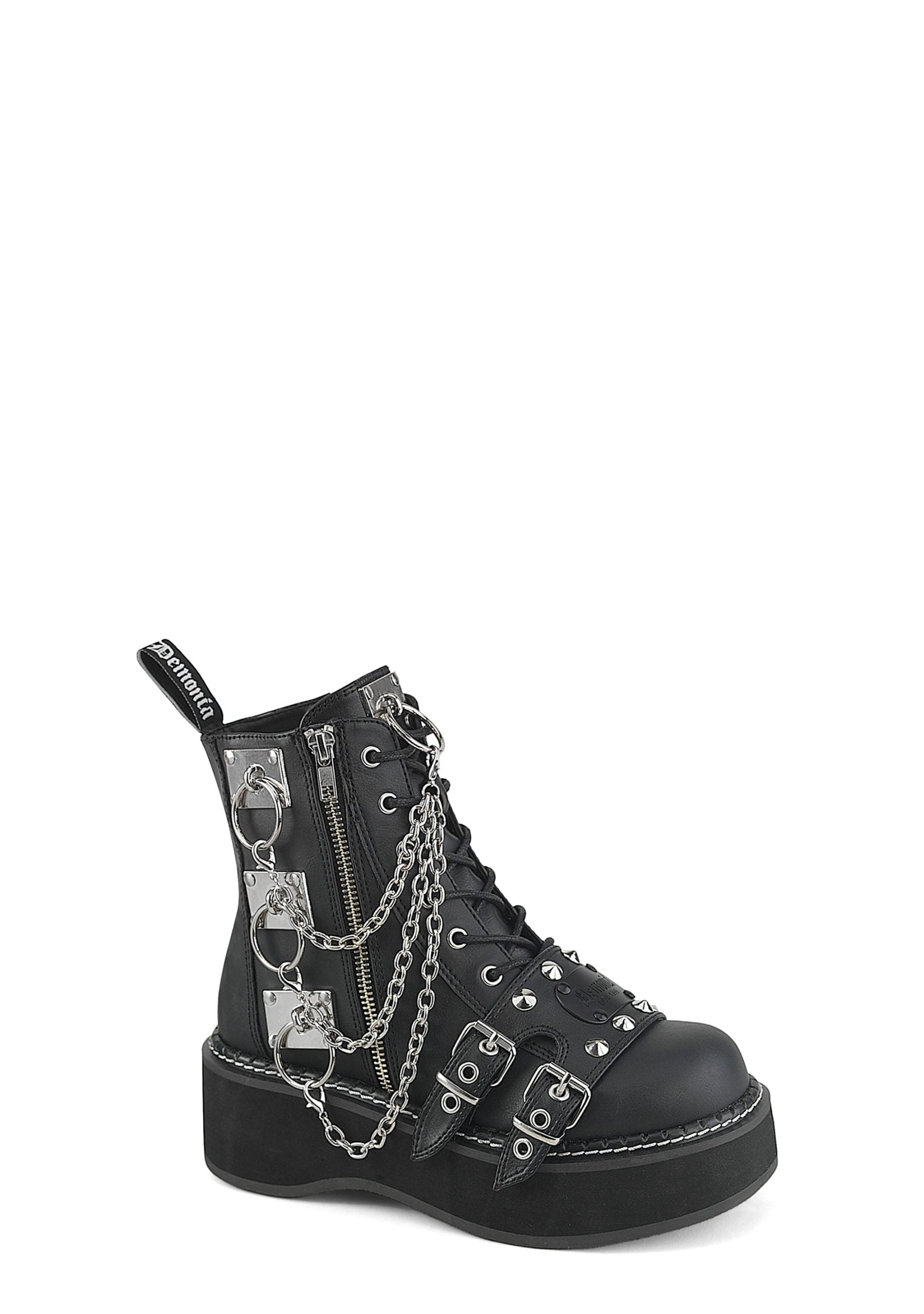 Emily-57 Platform Ankle Boots