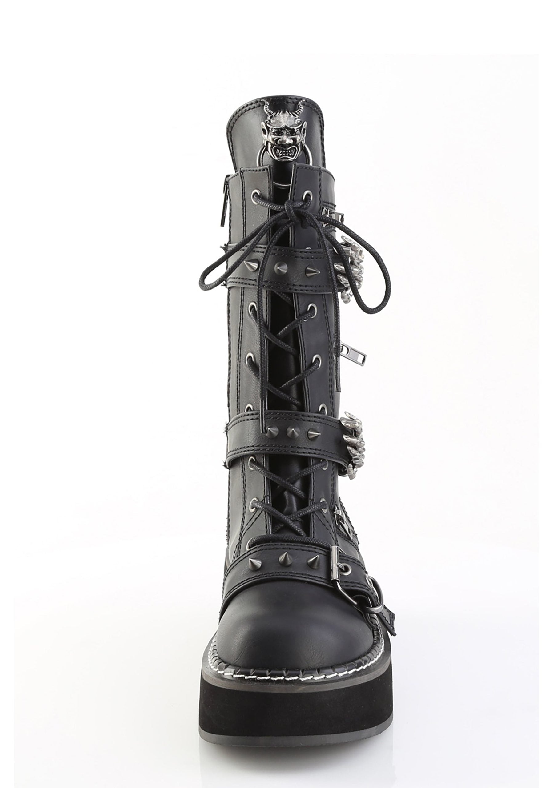 Emily-82 Platform Mid-Calf Boots