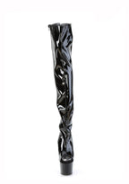 Adore-3017 Platform Thigh High Boots-Black