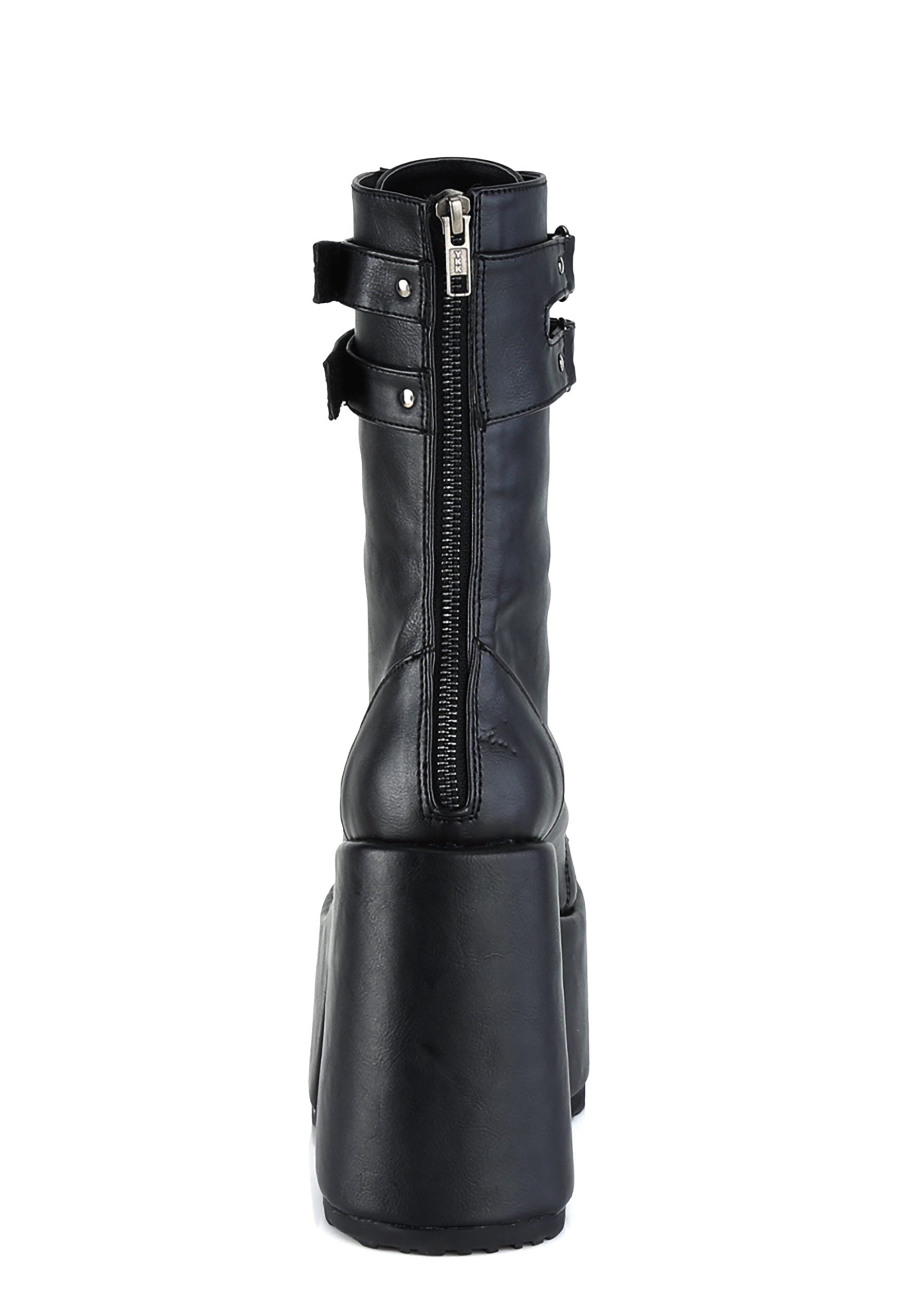 CAMEL-250 Platform Mid-Calf Boots