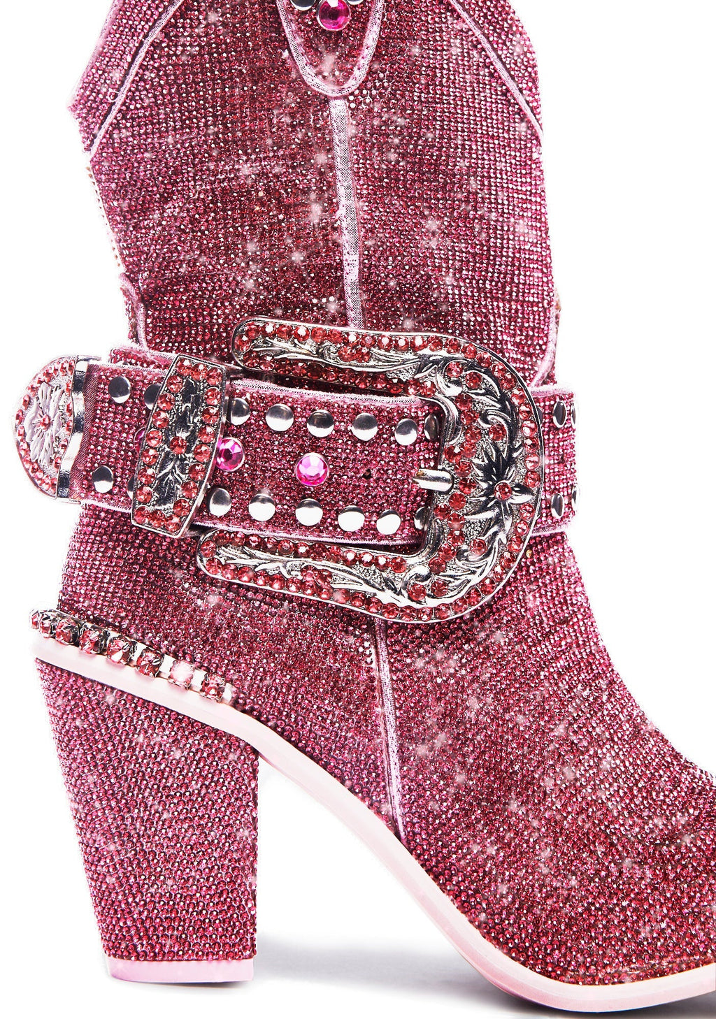 Sheriff Shine Cowboy Boots – Pink