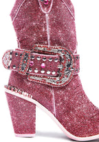 Sheriff Shine Cowboy Boots – Pink