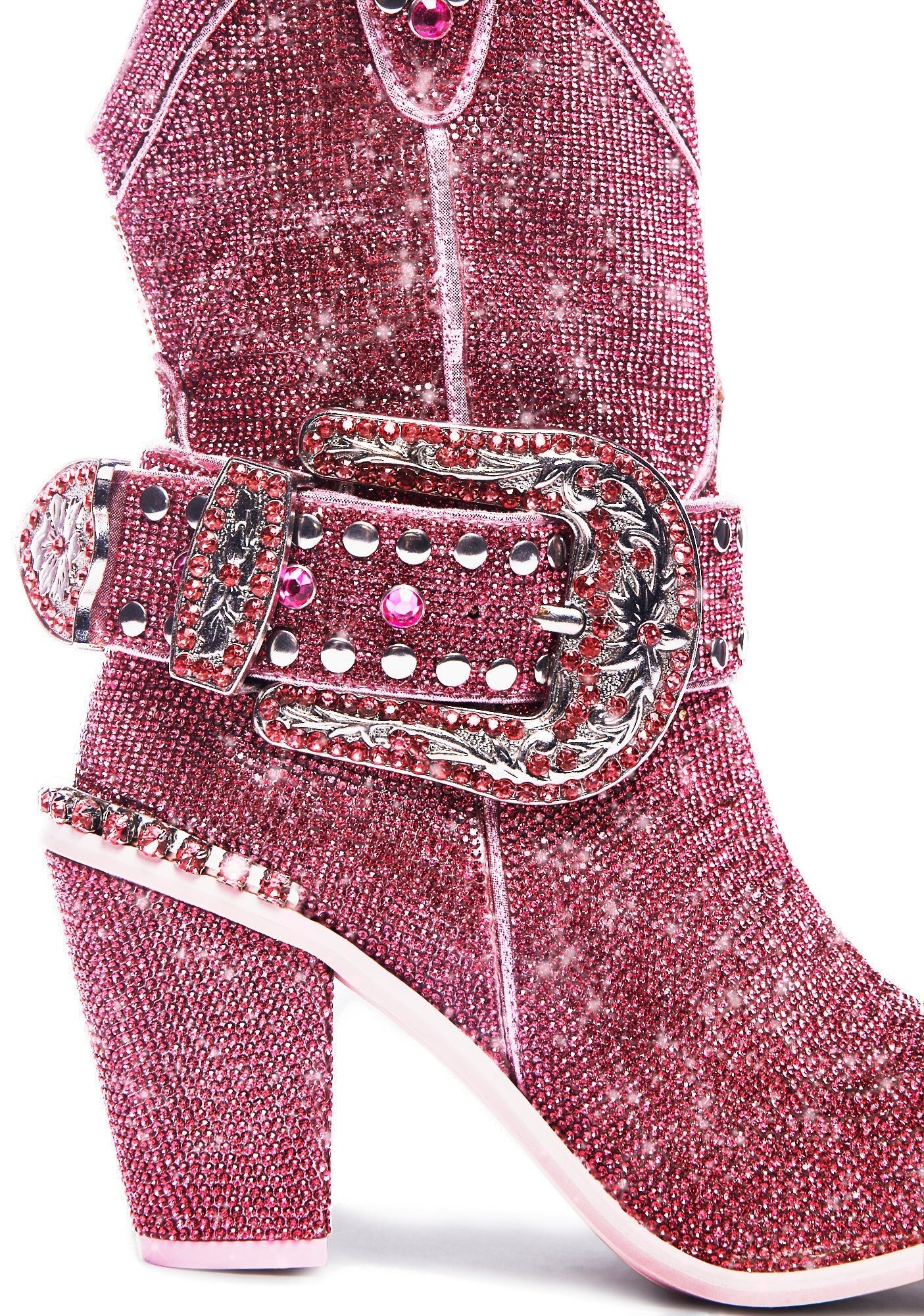 Sheriff Shine Cowboy Boots – Pink