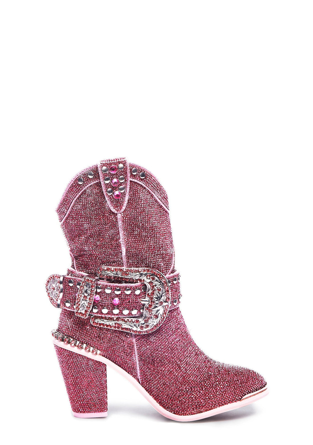 Sheriff Shine Cowboy Boots – Pink