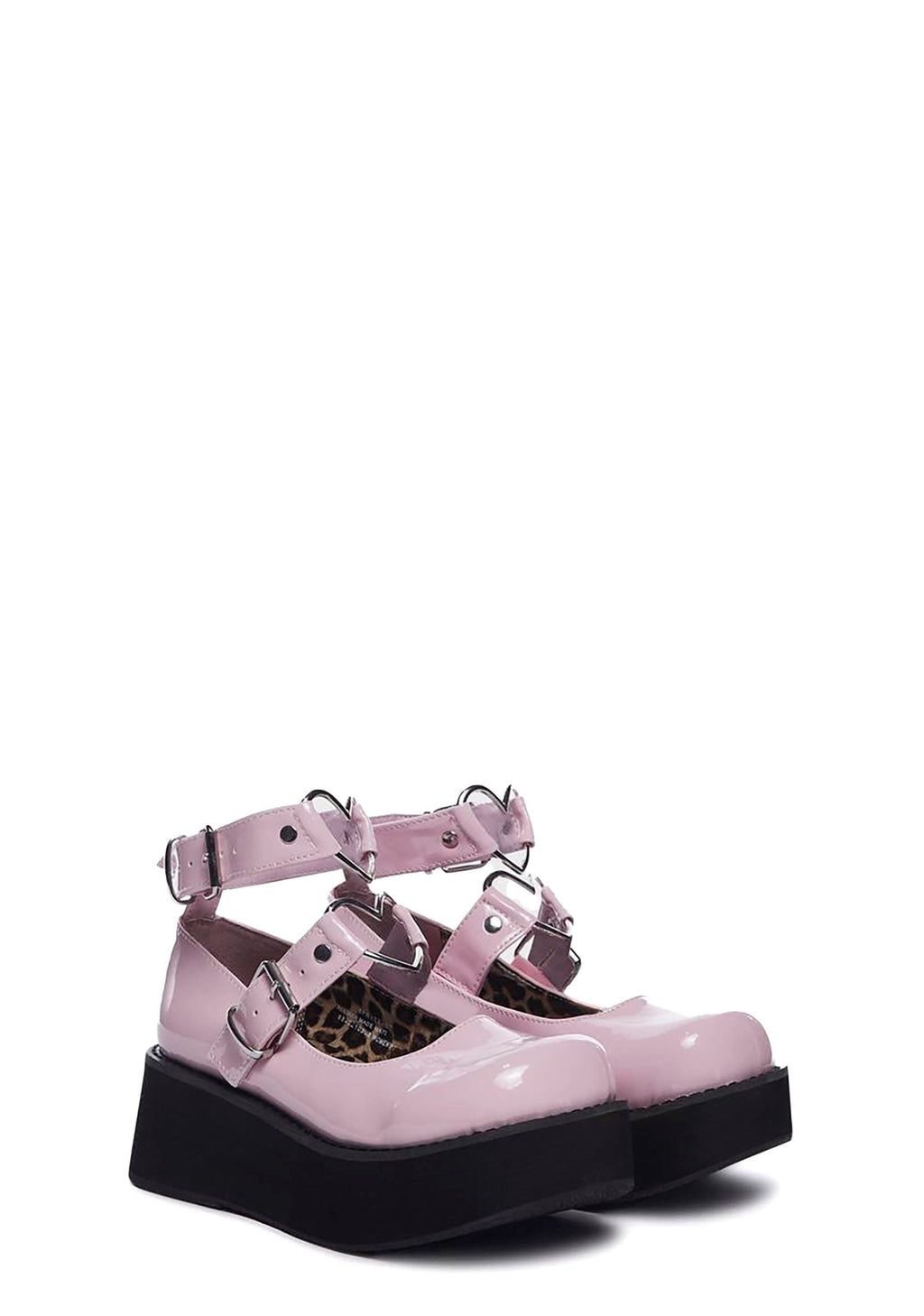 Spirite-02 Platform Mary Janes – Light Pink