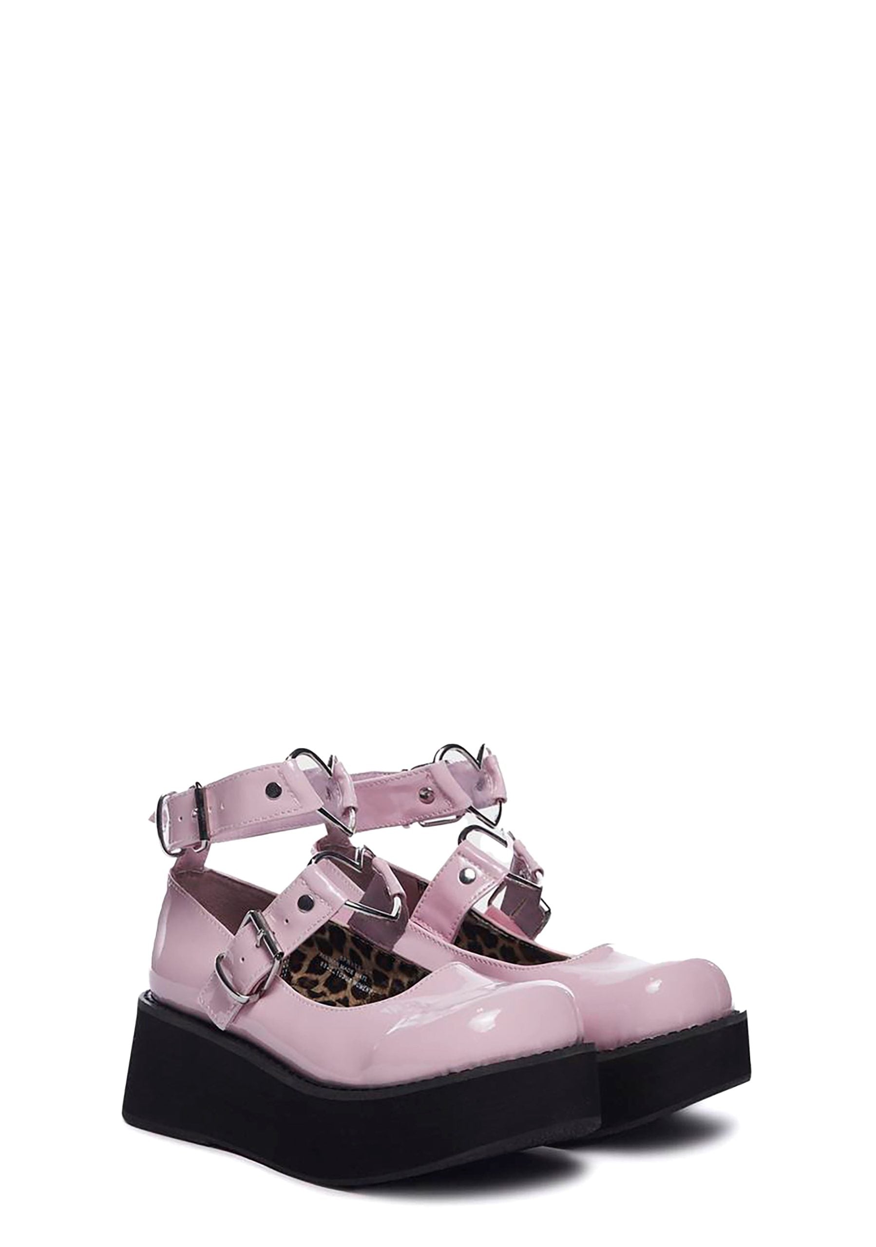Spirite-02 Platform Mary Janes – Light Pink