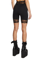 Rumor Romance Biker Shorts – Black