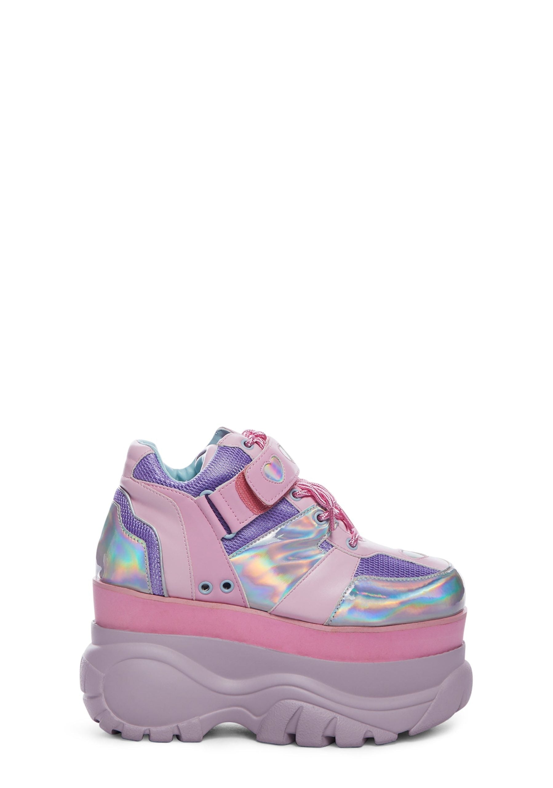 Fairywalker Platform Sneakers – Holographic
