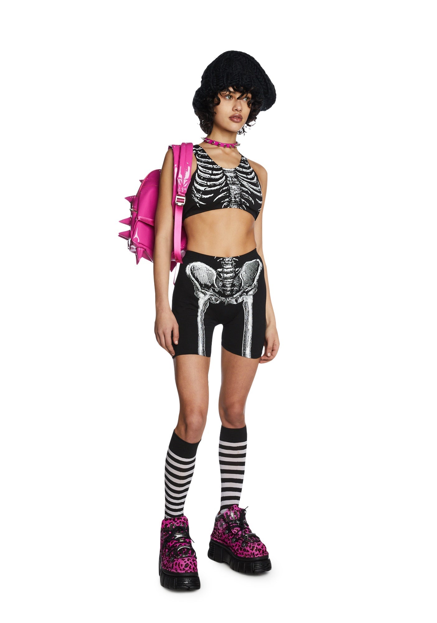 Freaky Frakture Skeleton Shorts