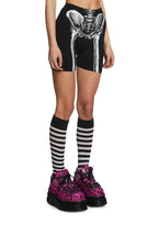 Freaky Frakture Skeleton Shorts