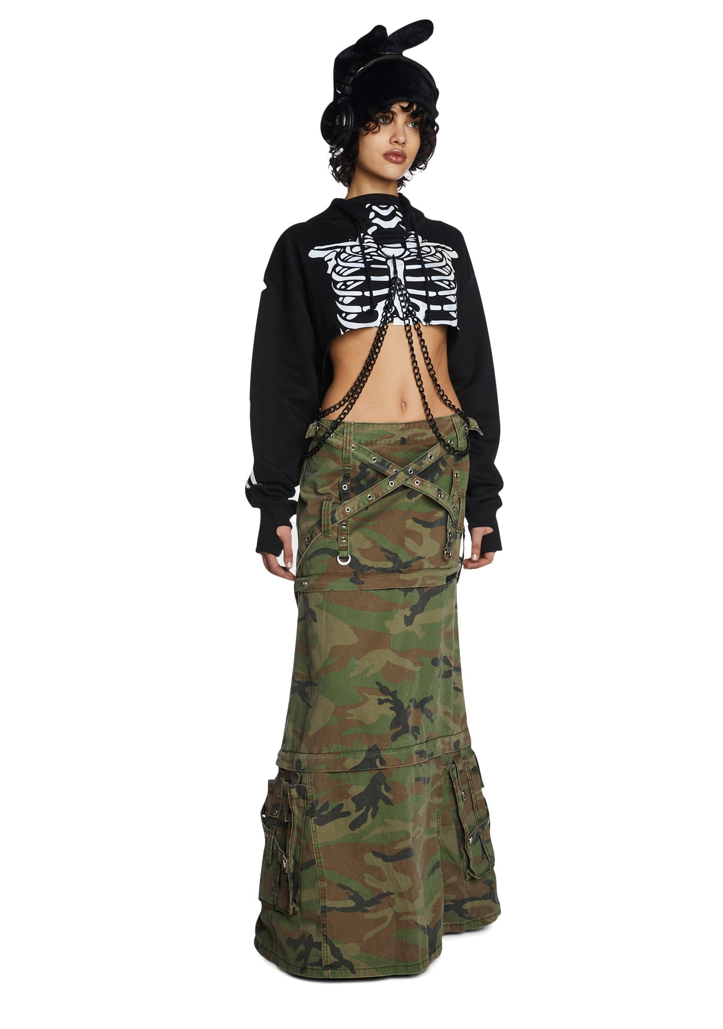 Flesh N’ Bones Reflective Hoodie
