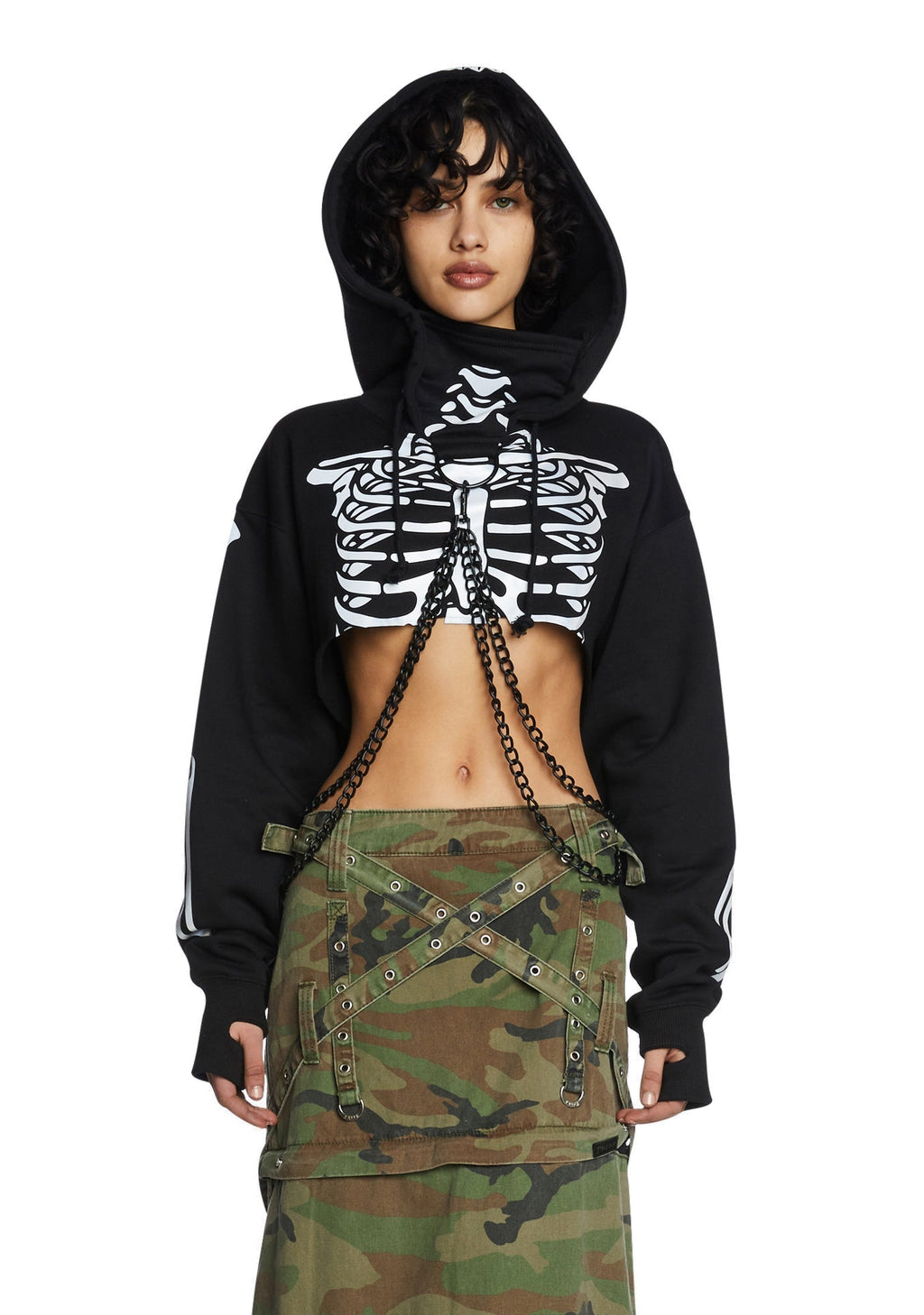 Flesh N’ Bones Reflective Hoodie