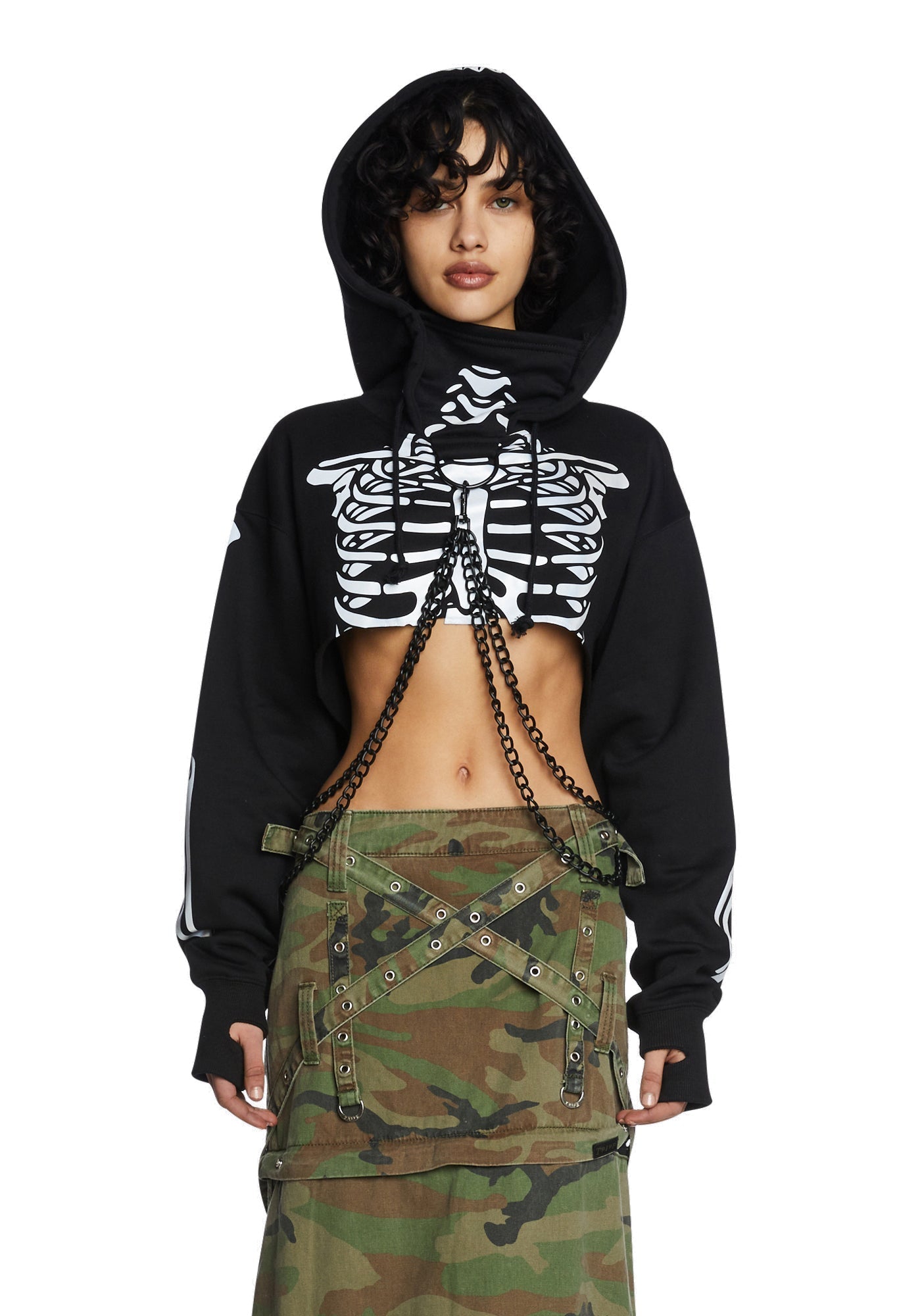 Flesh N’ Bones Reflective Hoodie