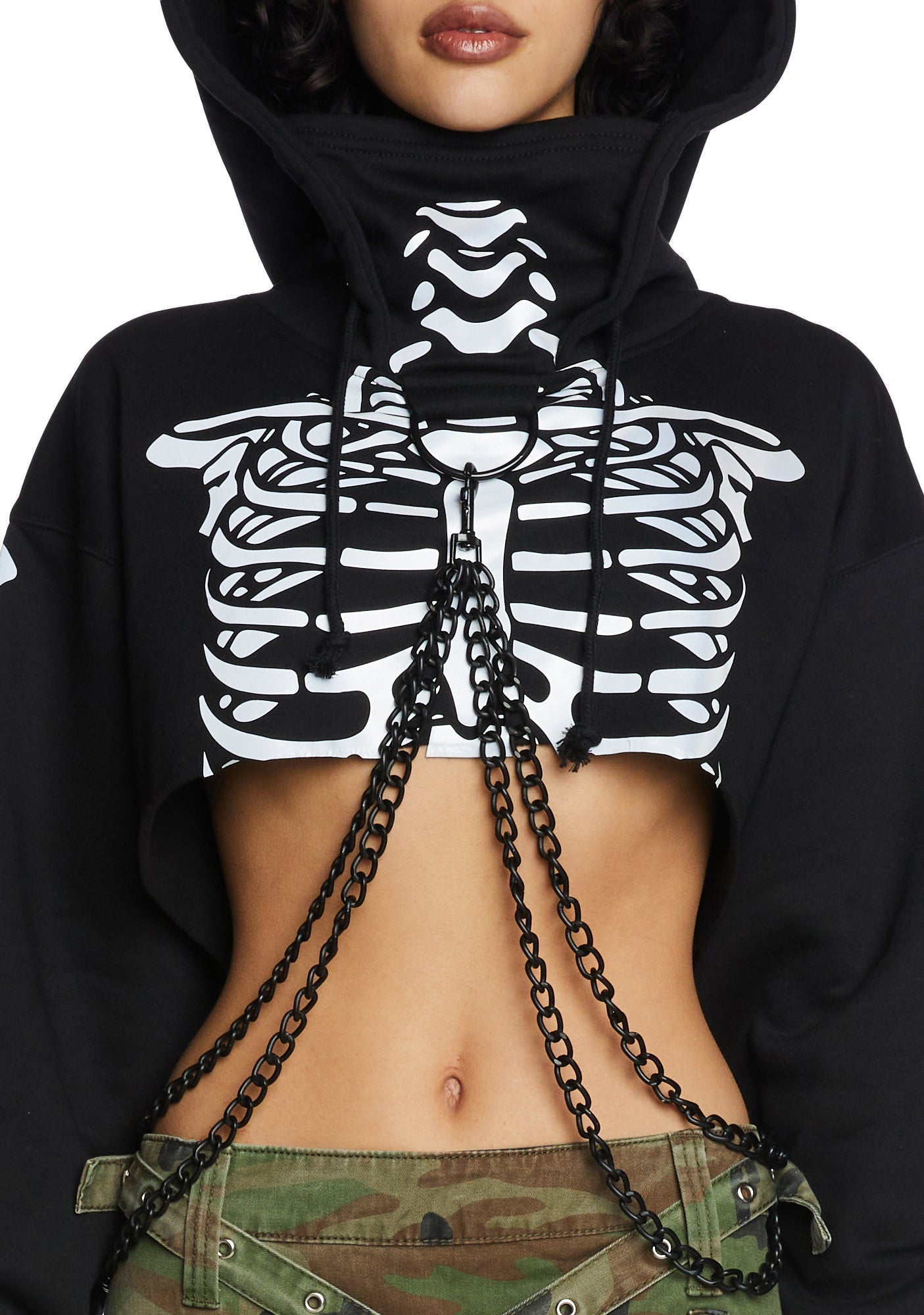 Flesh N’ Bones Reflective Hoodie
