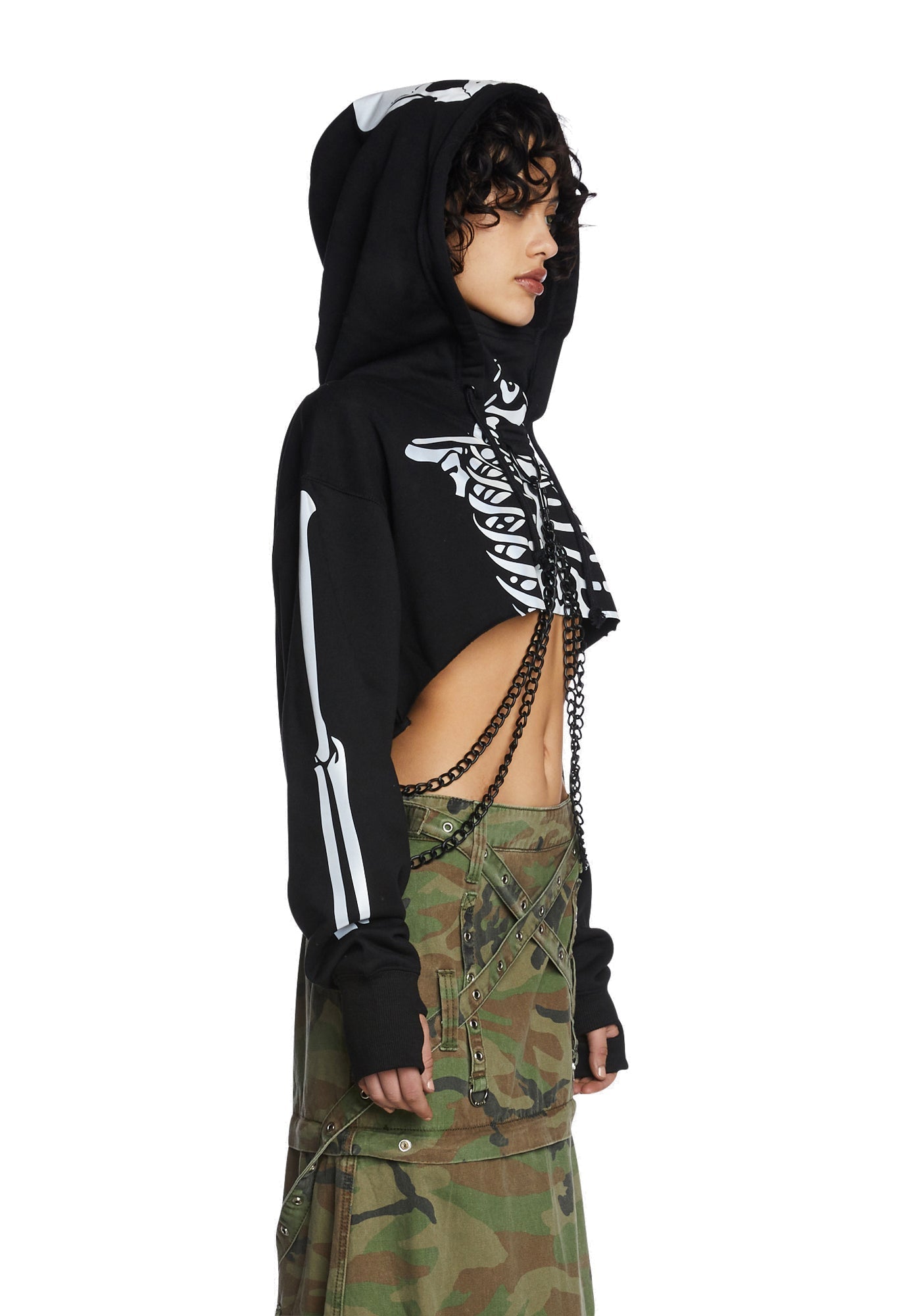 Flesh N’ Bones Reflective Hoodie
