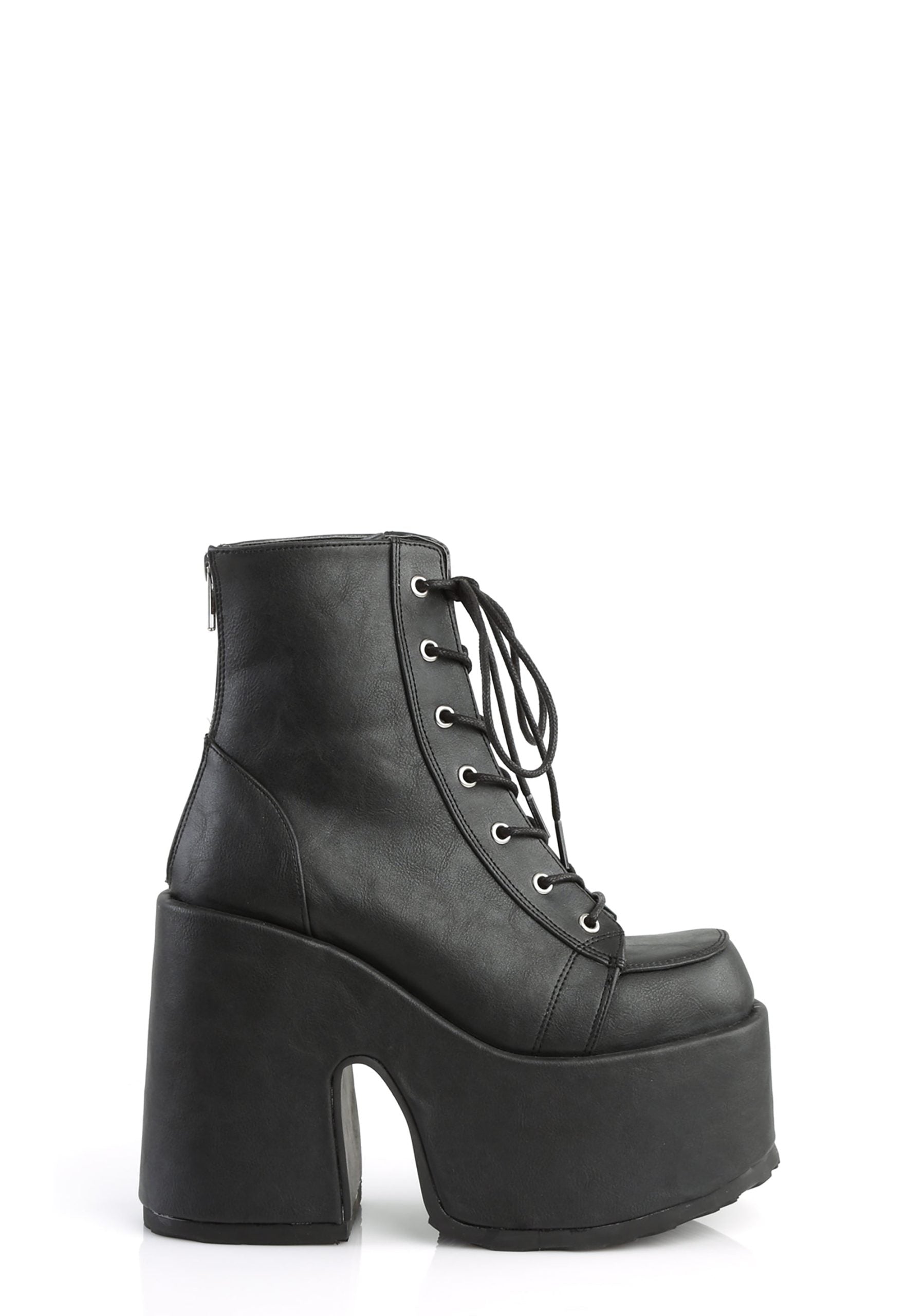 Camel-203 Platform Ankle Boots