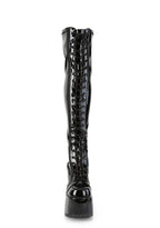 Camel-300 Platform Thigh High Boots
