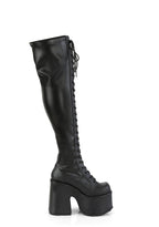 Camel-300 Platform Thigh High Boots