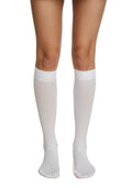 Walkin’ On Clouds Knee Highs – White