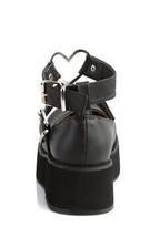 Spirite-02 Platform Mary Janes – Black